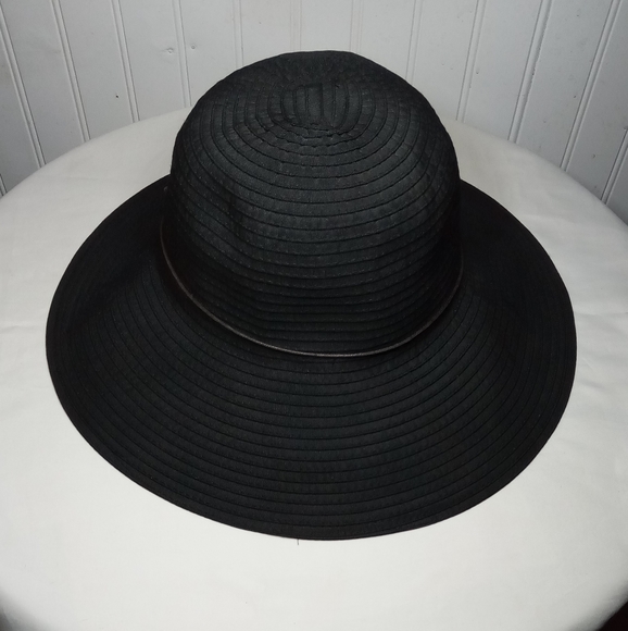 Goldcoast Sunwear Black Wide Brim Hat - Picture 8 of 10